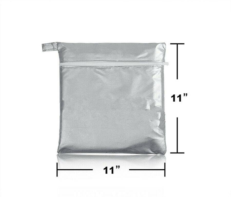 1x Car Offroad Windshield Glass Snow Cover w/Magnetic Edges + Mirror Snow Covers