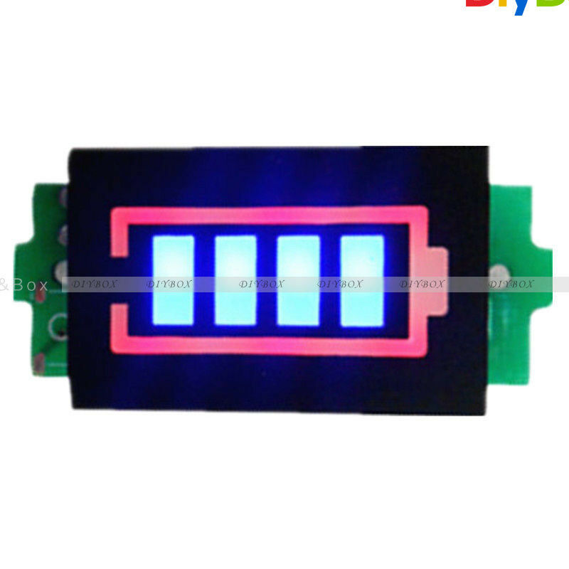 1S Lithium Battery Capacity Indicator module 4.2V Dispaly Power Vehicle Tester