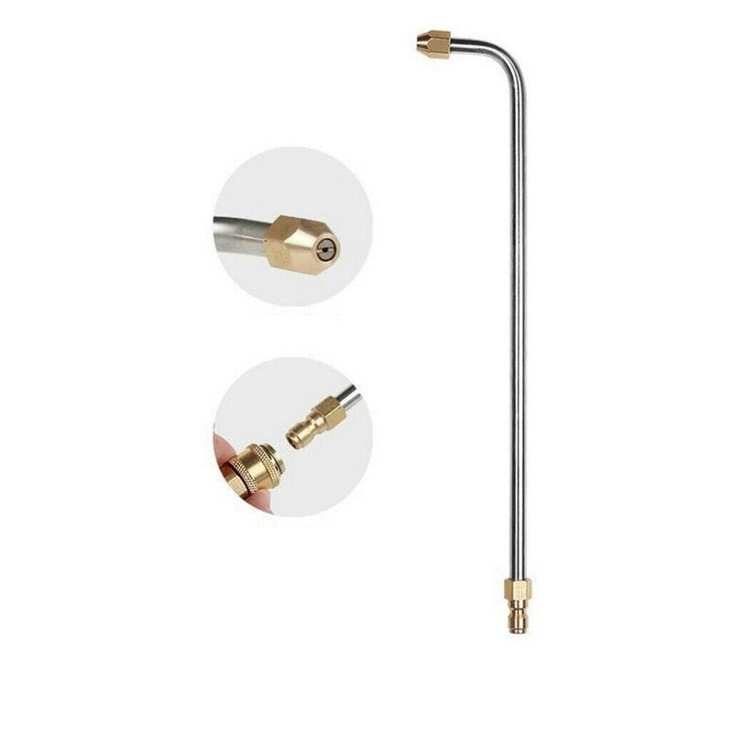 90 Degree Angled Lance Extension Water Washer Lance Spray Wand 3600psi 34cm