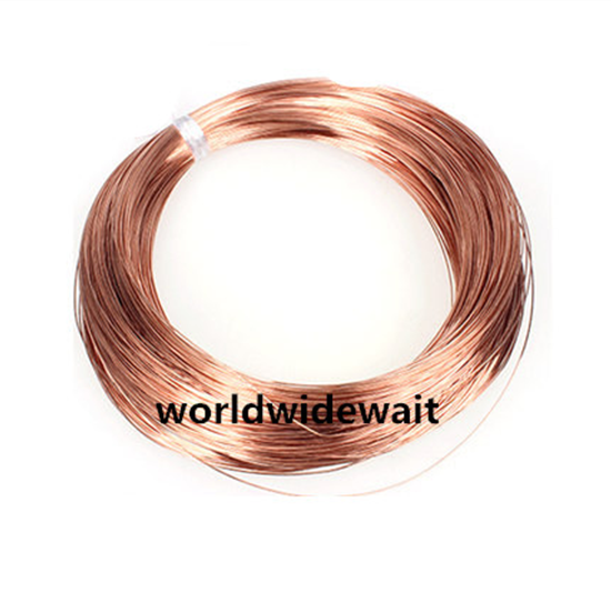 1.5mm Dia Industrial Red Copper Electrical Wire Cord Thread 5M Long