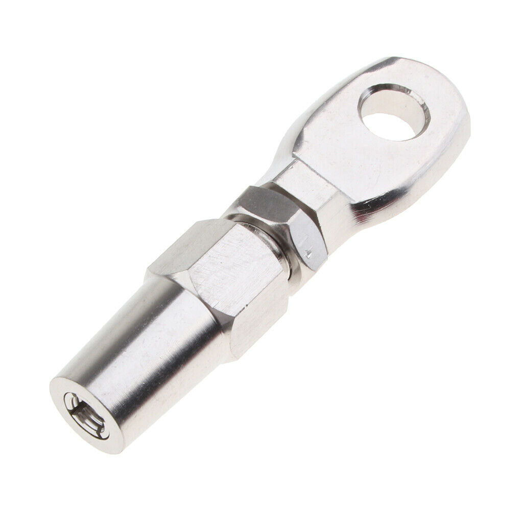 10mm Stainless Steel Wire Rope Swageless Eye Terminal End Fitting