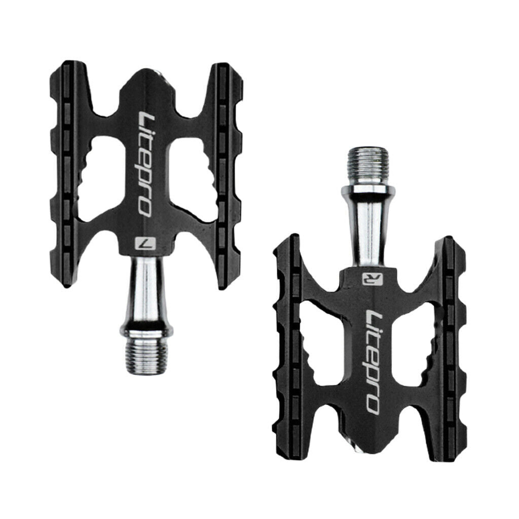 Road Bicycle Pedals Non-slip Hollow Design Mountain Bicycle Pedal Sets