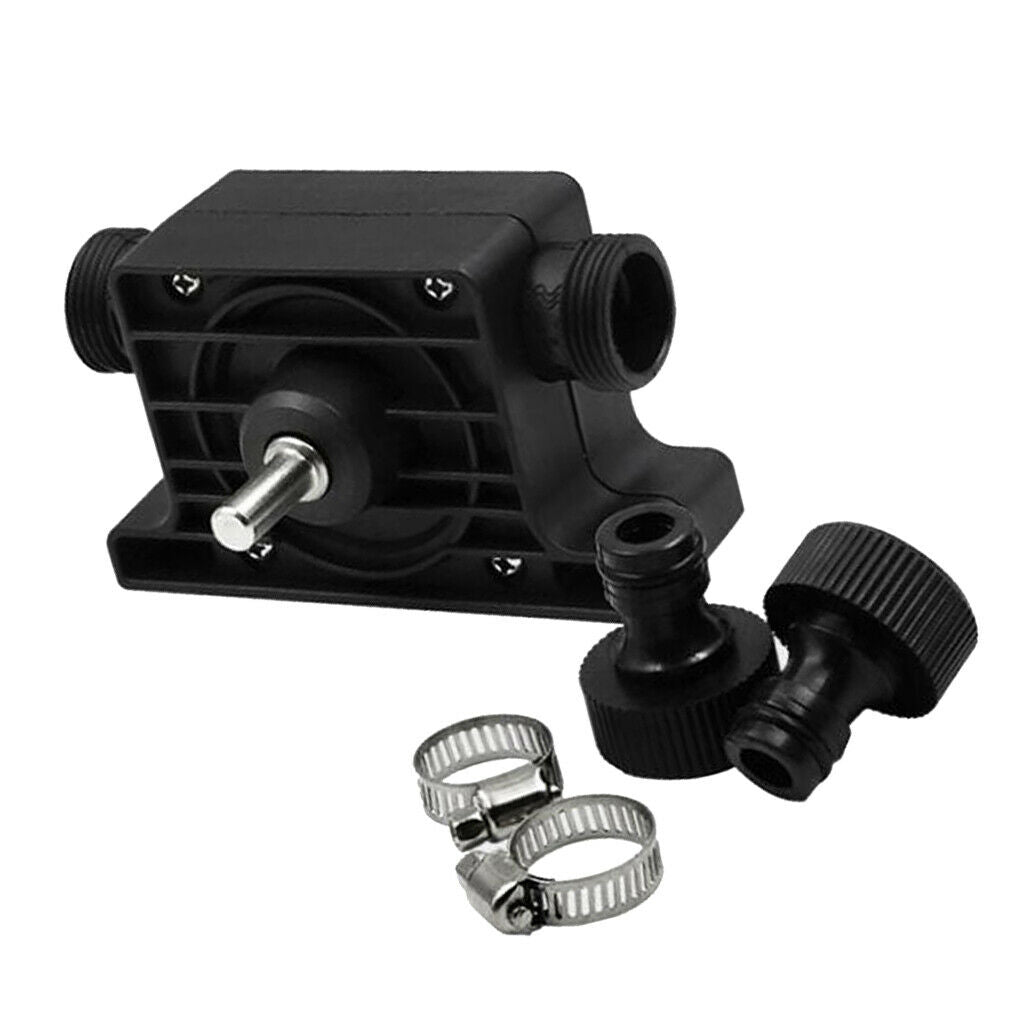 8mm Round Shank Plastic Water Drill Pump Micro Self-priming Pump Garden Supplies