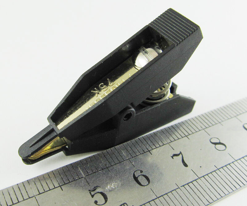 1pc Electric Kelvin Test Clip 10Amp BU-75K Black NEW