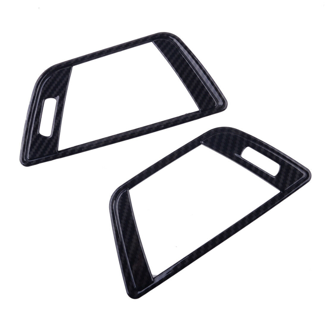 2x Black Side Air Vent Outlet Cover Trim fit for BMW 3 F30 F31 F34 4 F32 F36 Acc