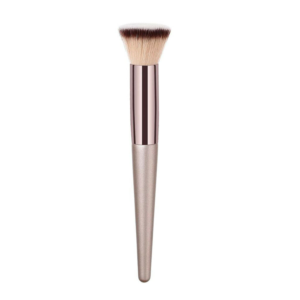 Soft Face Powder Concealer Kabuki Brush Cosmetic Tool Kit 04,Flat Brush