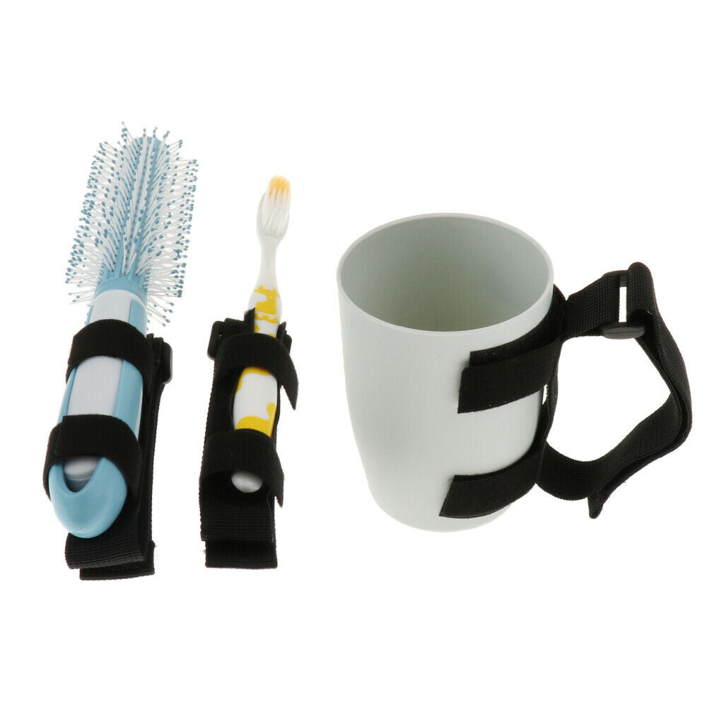 3x Toothbrush Hairbrush Comb Cup Cup For Elderly