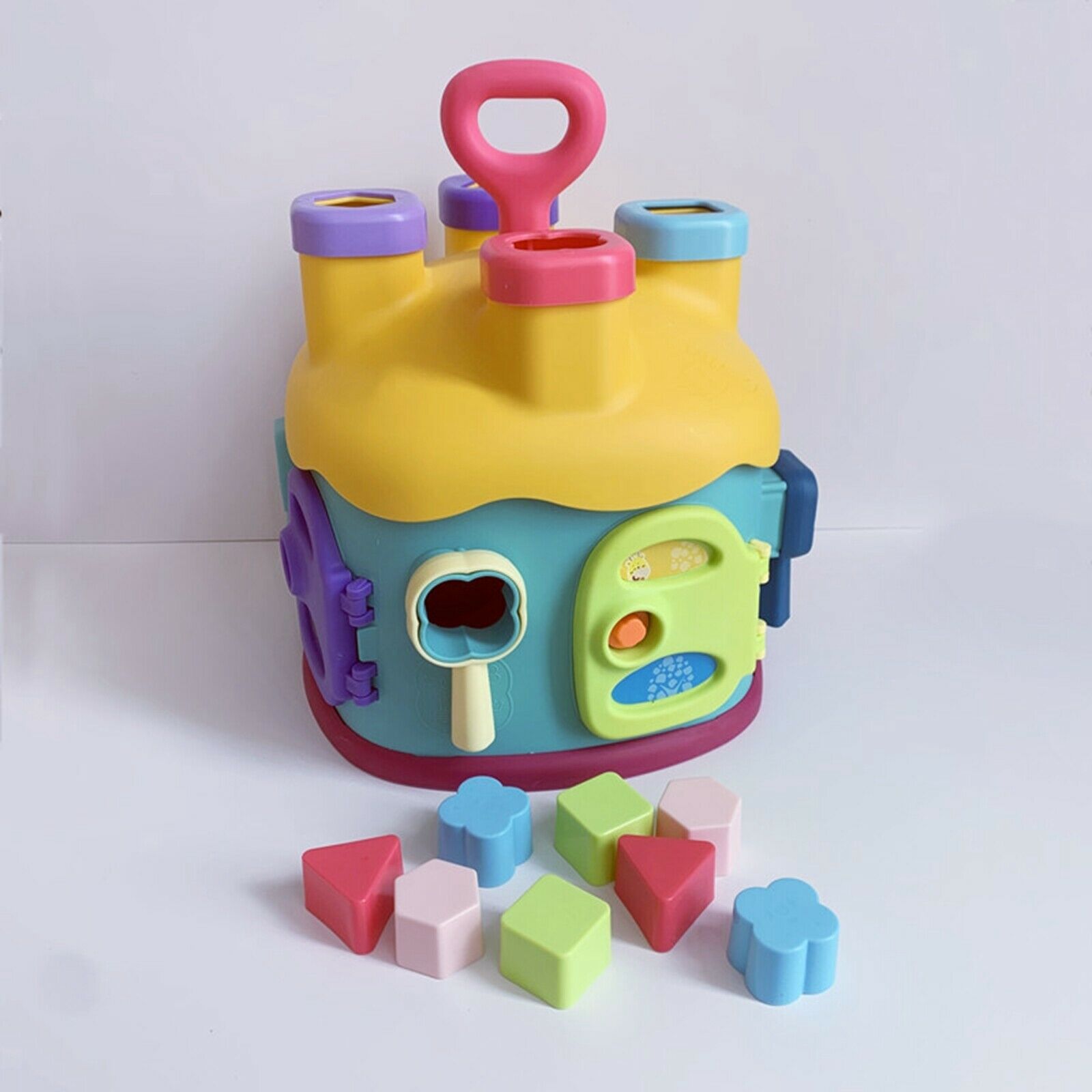Montessori Big House Unlocking Toys Learning Game Gadgets for Child Toddlers