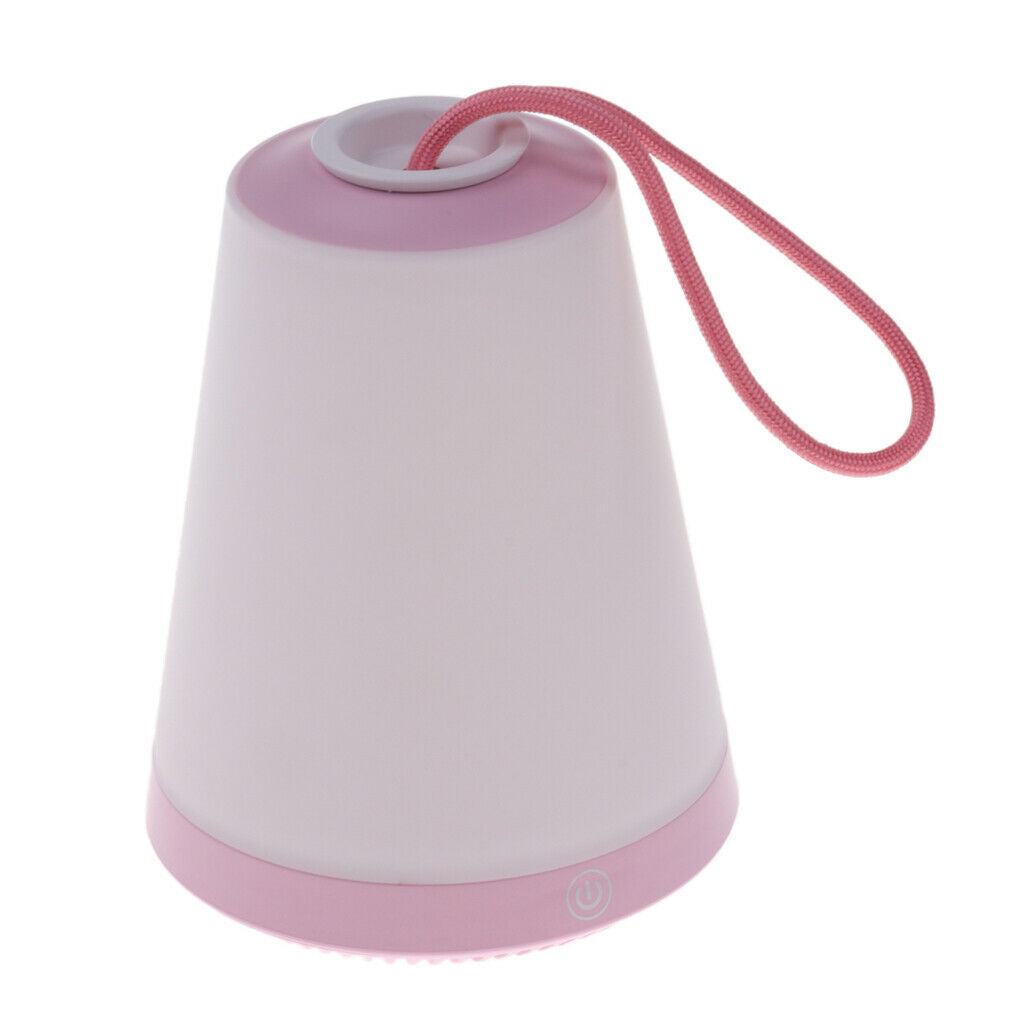 Volcano USB Charging LED Night Light Multi-Purpose Outdoor Lamp Pink