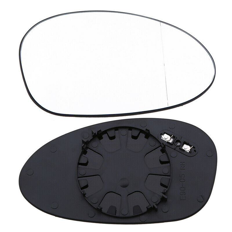 1pc White Right Side Rearview Mirror Glass Fit BMW 1-Series E82 Coupe 2007-2013