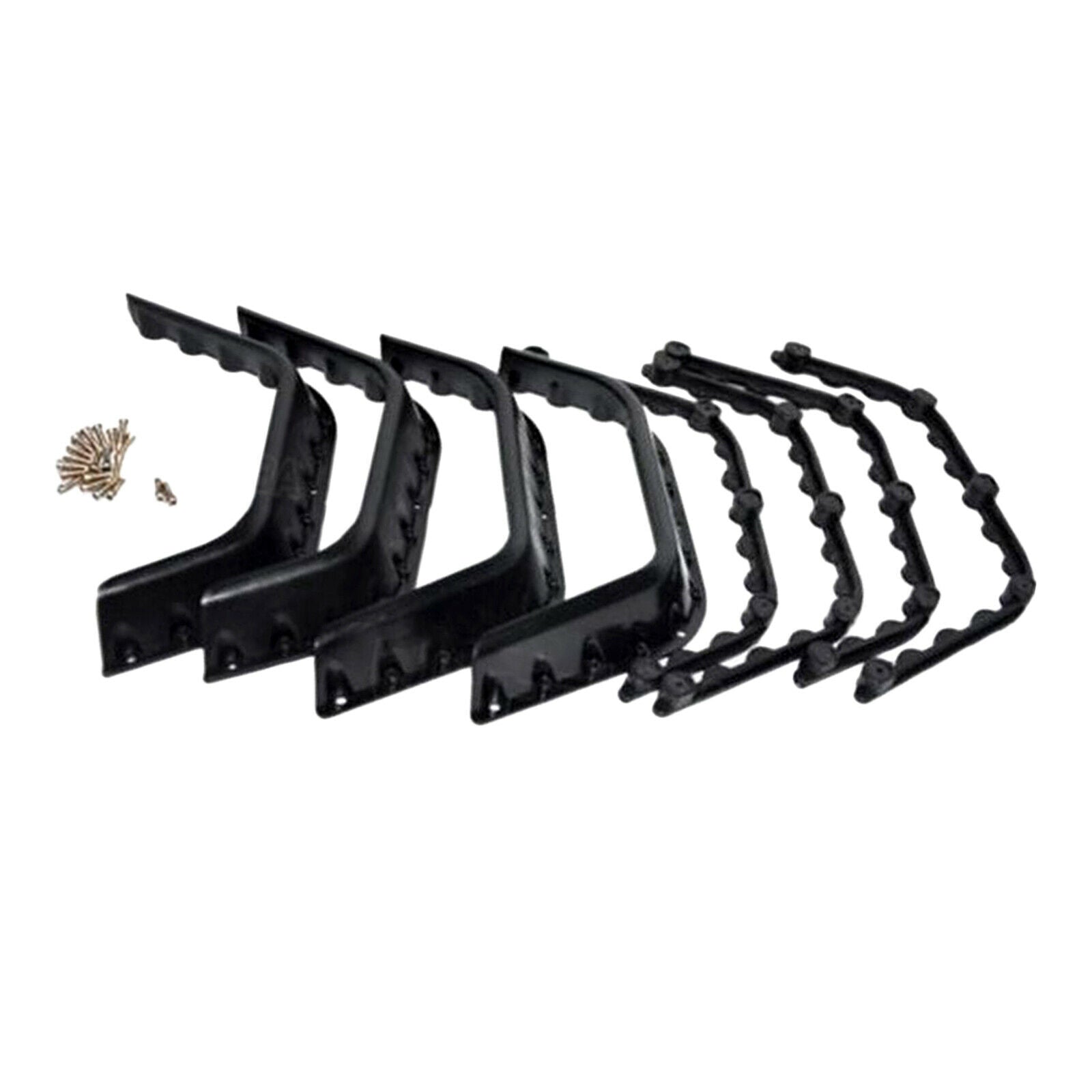 1/10 RC Car  Flares Replacements Parts Spare Parts Black