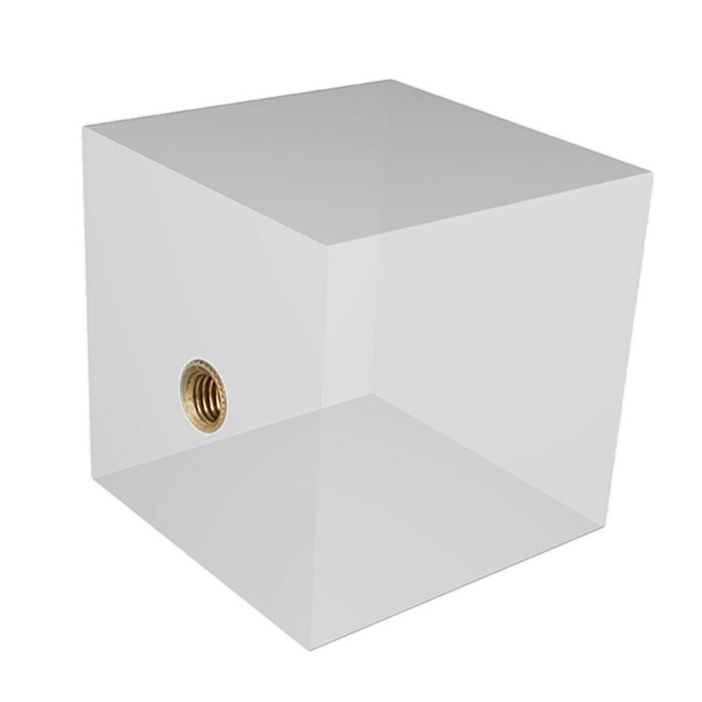 Clear Crystal Cube Shoot Photography Accessory Photo Props Decoration