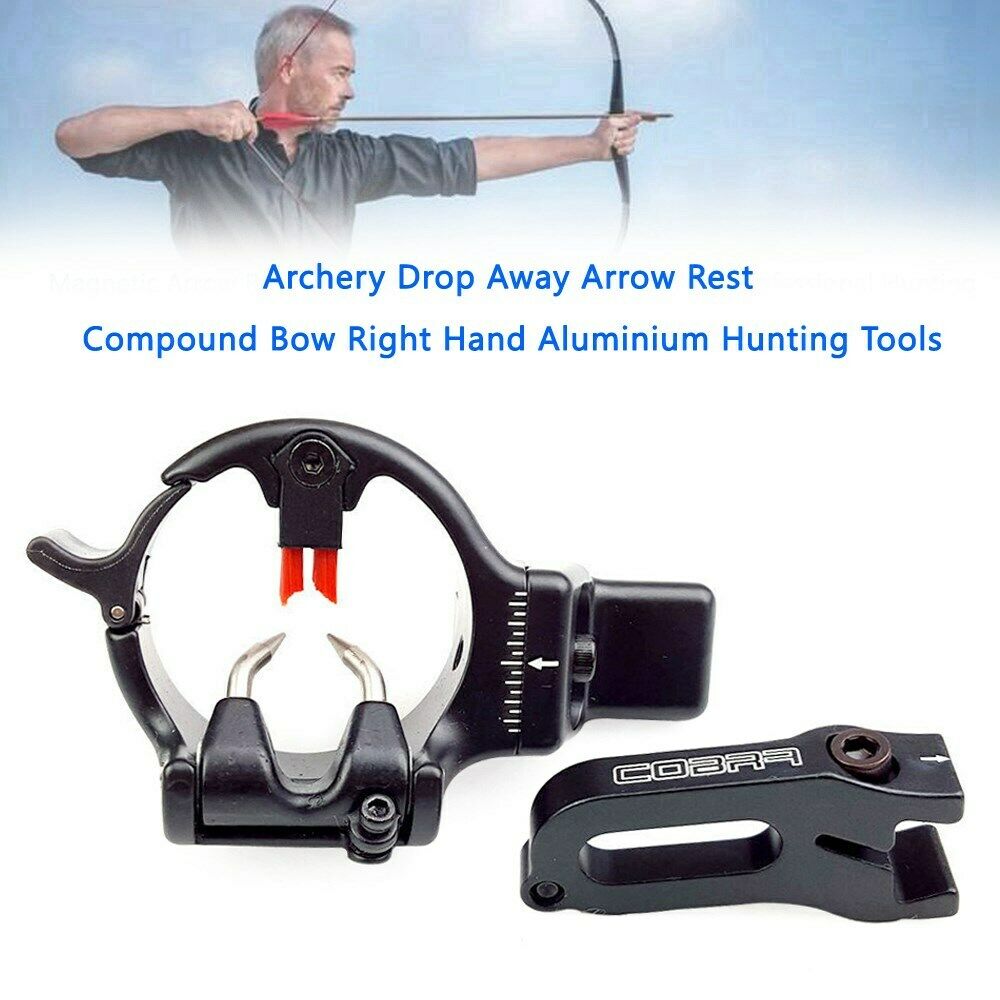 Archery Drop Away Arrow Rest Compound Bow Right Hand Aluminium Hunting Tools CA