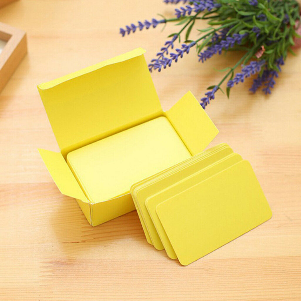 3-Box, Paper Blank Index Cards Invitation Quick Message DIY Craft Notecard
