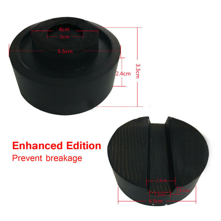 Floor Jack Rubber Pad Car Enhanced Version 65mm * 33mm Universal Size