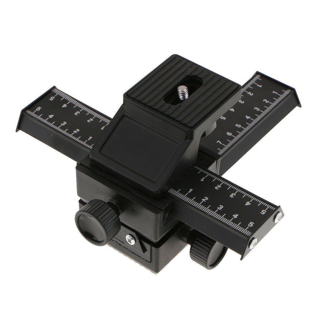 4 Way Macro Shooting Focusing Focus Rail Slider for Canon   DSLR Cameras