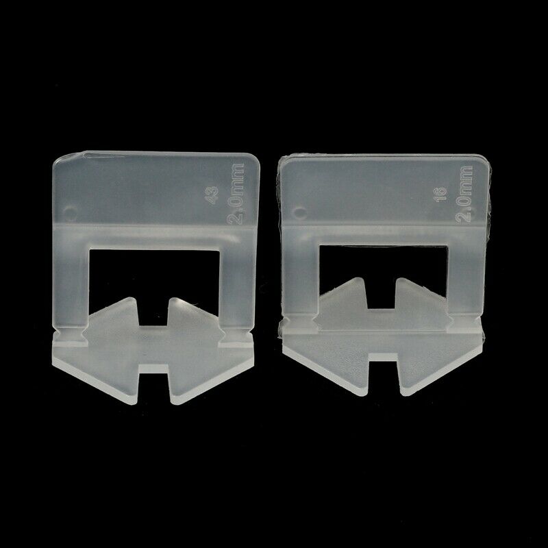 500Pcs Wall Floor Tile Flat Leveling System Gasket Belt Clip Equipment Kit O5O7