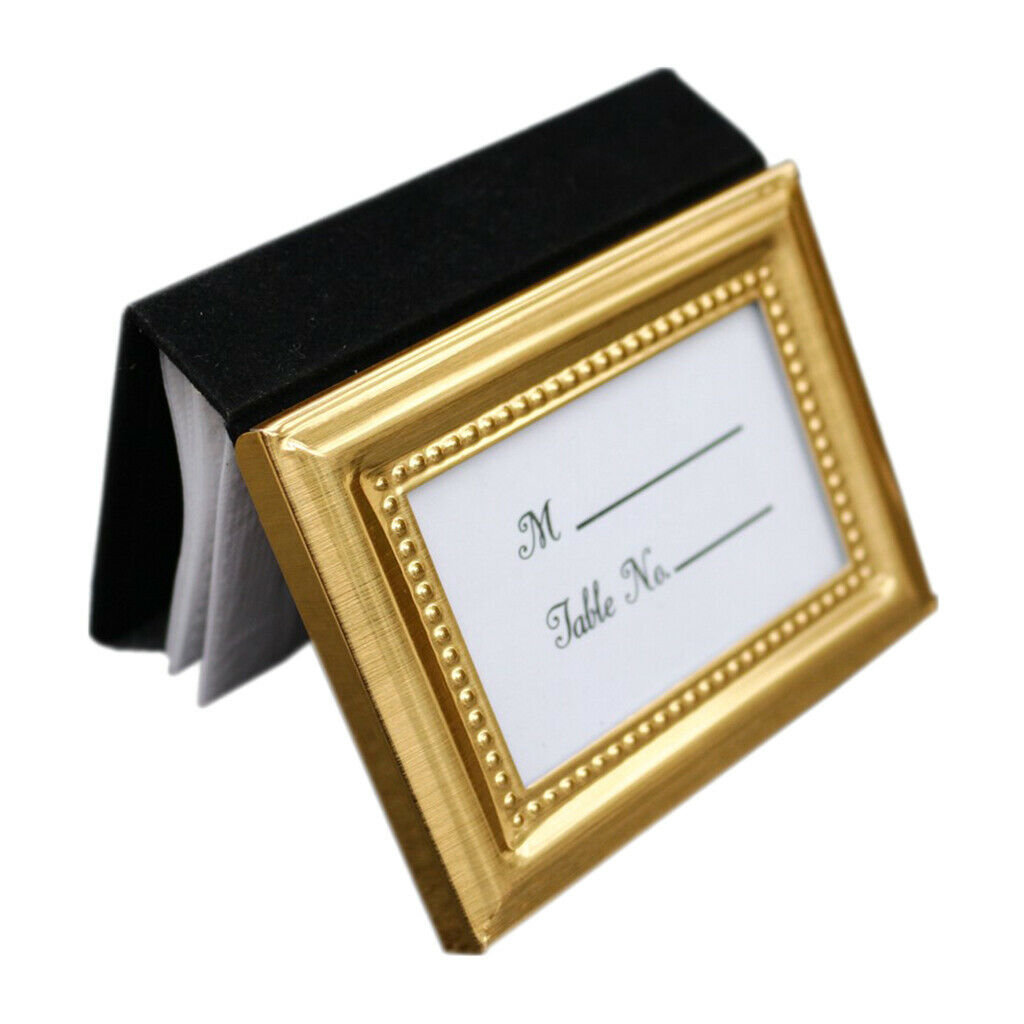 Photo Picture Frame Golden Portrait Display DIY Frame Home Wedding Decor