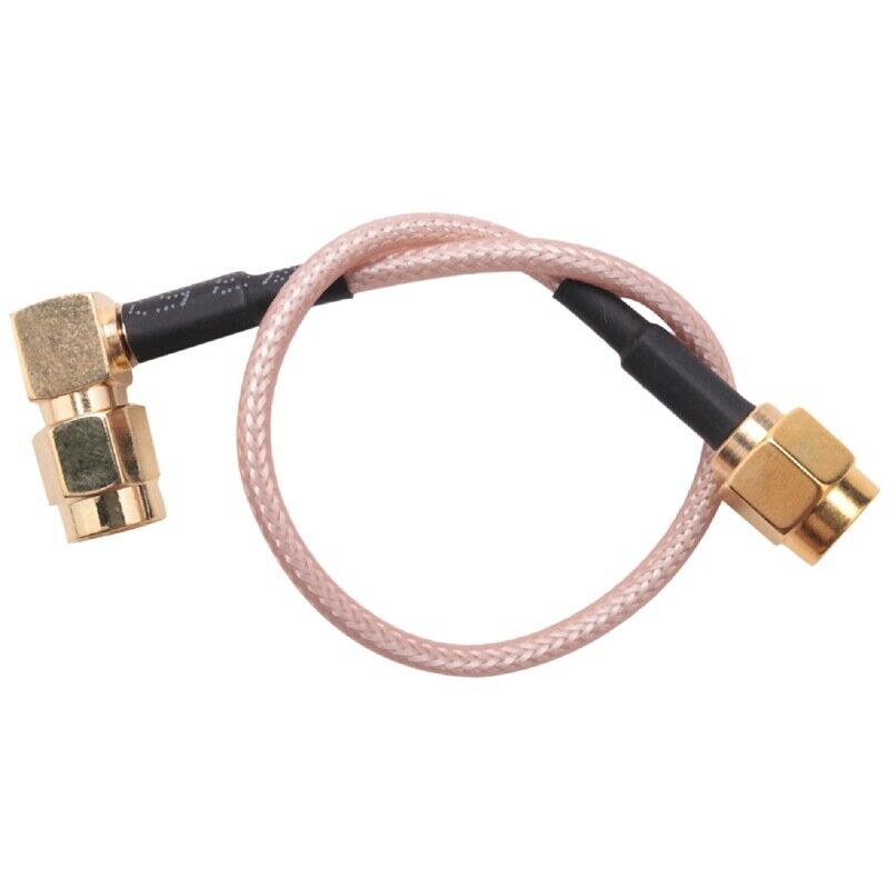 6" SMA Male to SMA Right Angle Male Plug Jumper Pigtail Cable RG316 O6I3I3