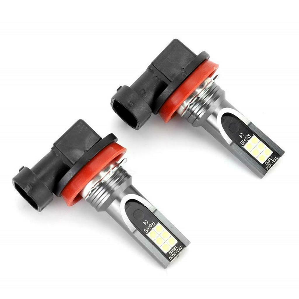 H8 H11 Car 3030 12-LED Headlight Bulb Main Lamp Lamp 1200Lm Fog Light 24W