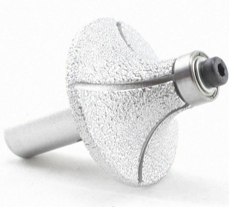 1 of Diamond Profile Wheel Router bit Bullnose Dia. 44mm R15 [M1]