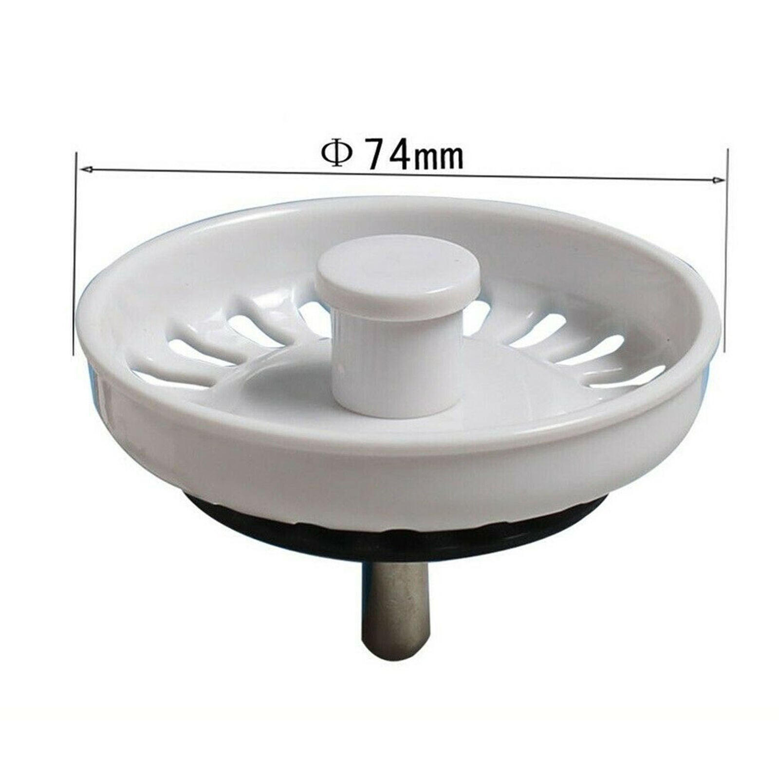 1 Pc Kitchen Sink Filter Basket Strainer Food Waste Plug Stopper,Diameter: 74mm