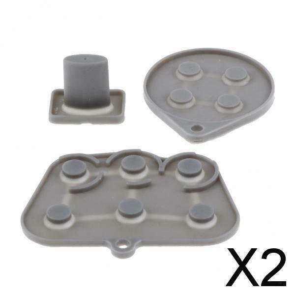 2X Handle Conductive Adhesive Rubber Pad Kit Replacement Parts for