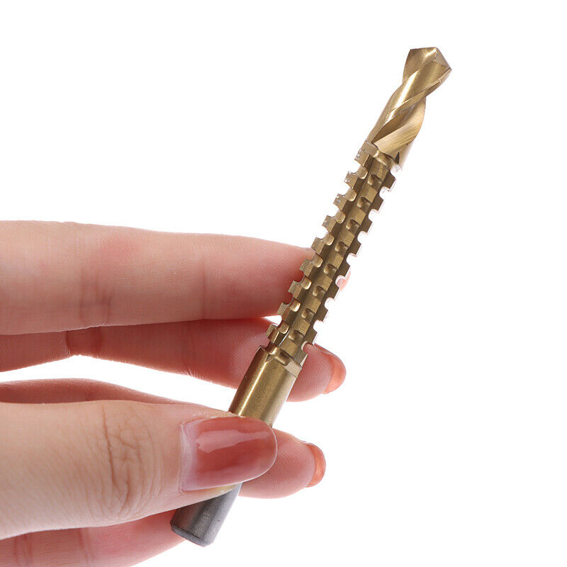 6Pcs Cobalt Left Hand Drill Bit Set Screw Metric Composite Tap Drill Bit WF