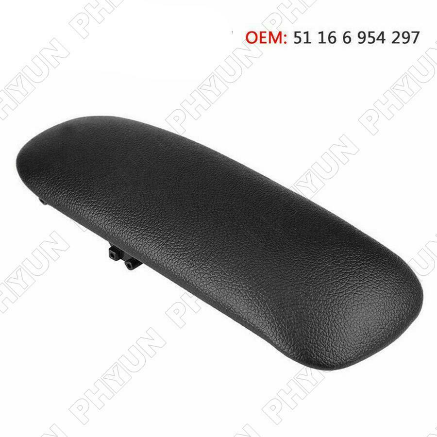For 2002-2008 BMW Mini Cooper Center Console Sliding Top Armrest Cover Black 1x