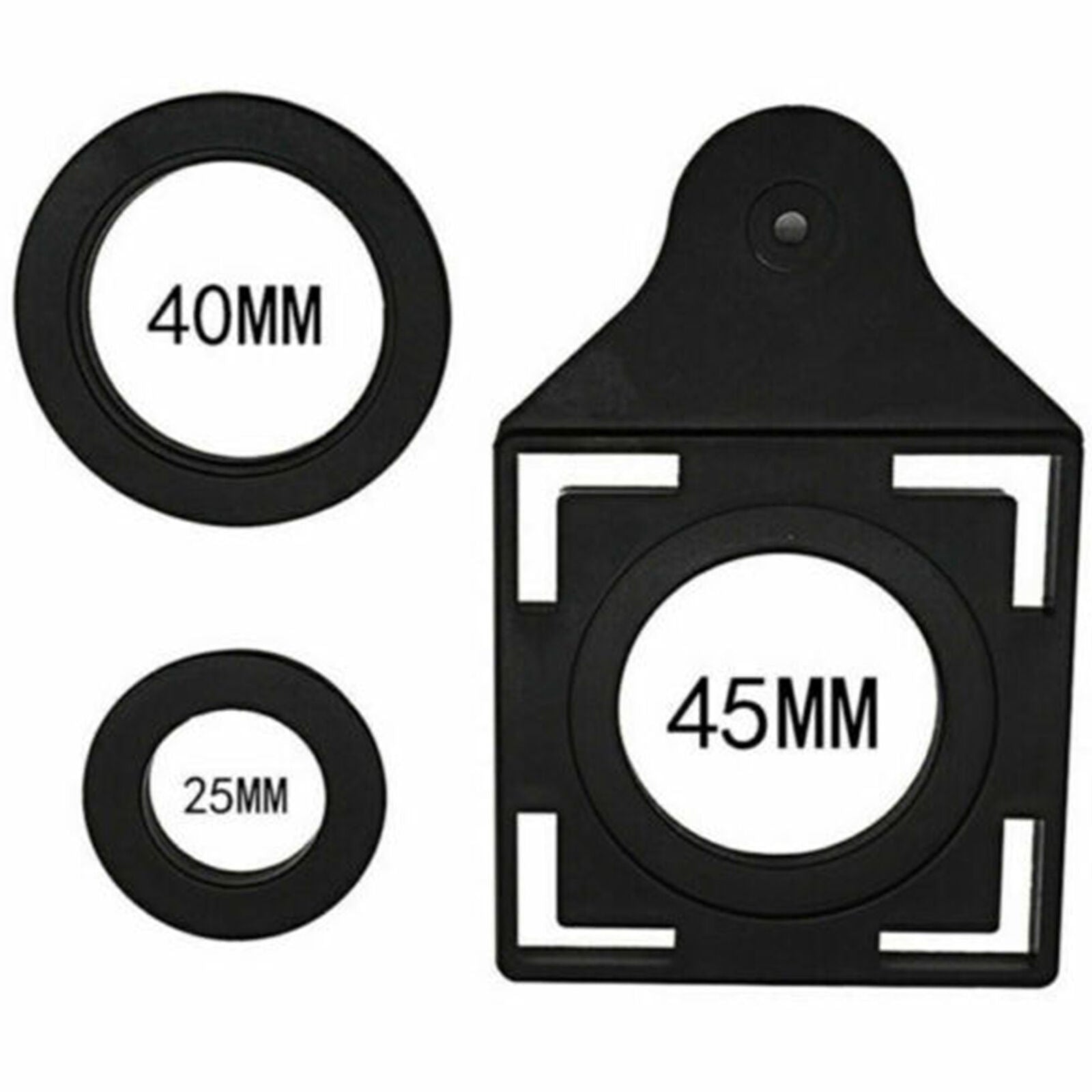 Aluminum Alloy Six-Fold Ruler Tile Opening Locator Vision Punching Artifact