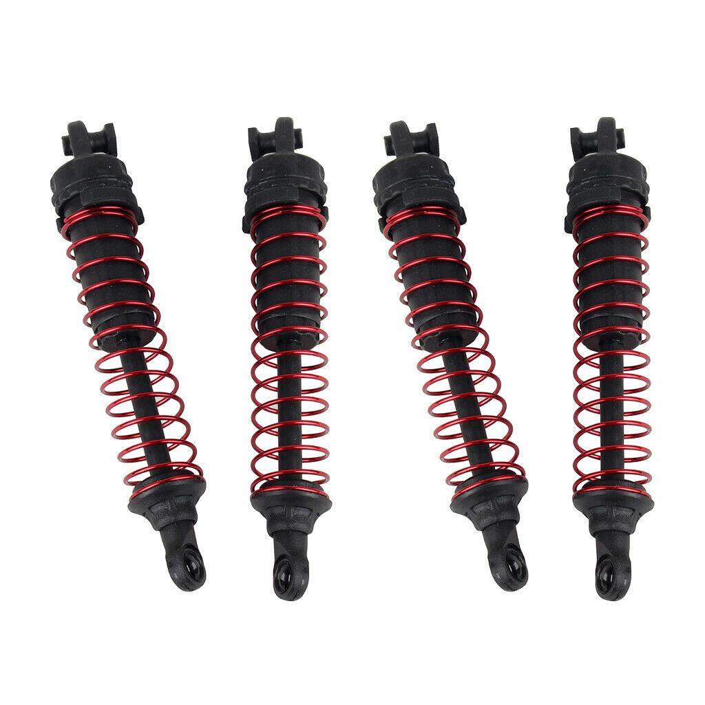 4Pieces XINLEHONG 9125 1/10 RC Car Shock Absorber 2.4G High Speed Toys Parts