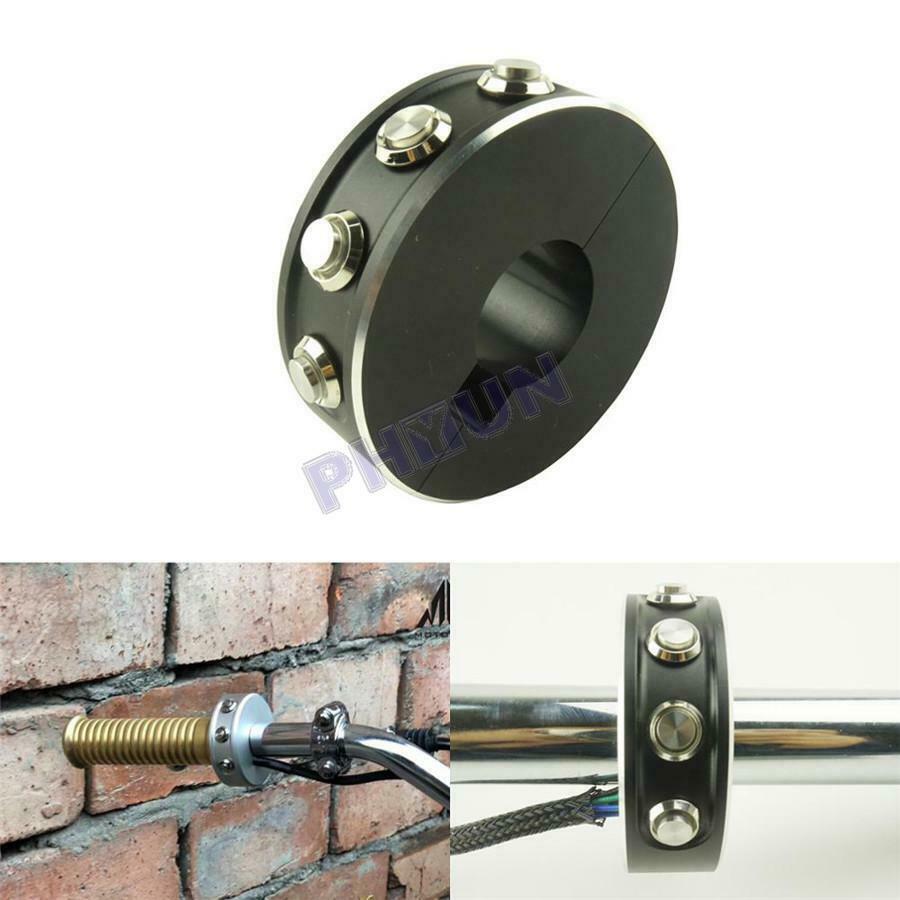 7/8'' Motorcycle Multifunction Handlebar Switches Self-locking & Reset Buttons