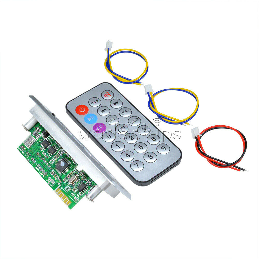 Mini 5V MP3 Decoding Board Bluetooth Call  WAV Module U-Disk &TF Card &Amplifier