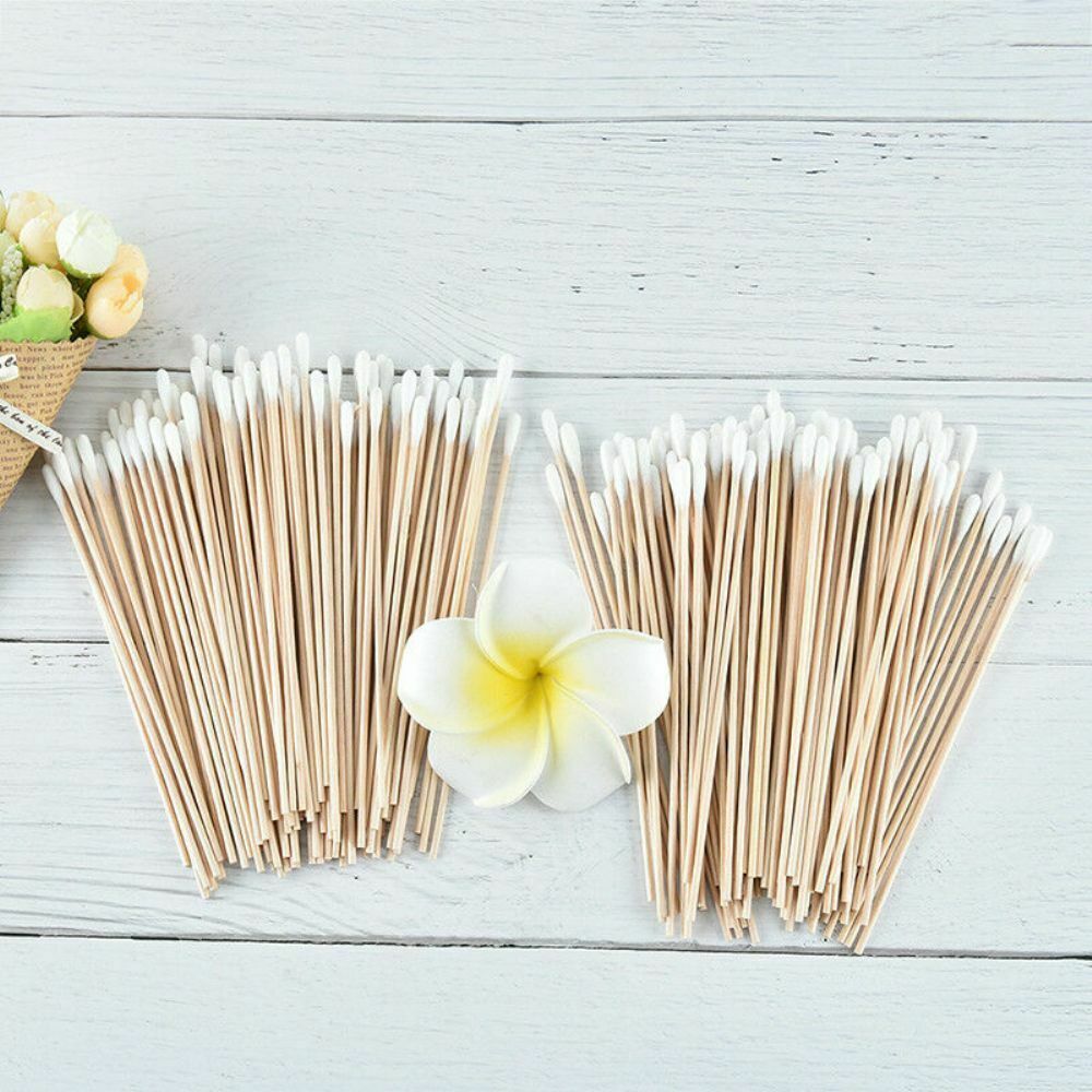Lot 100pcs 6 Inch Gun Cleaning Cotton Swabs,Large Tapered Swabs Gun Clean Brush