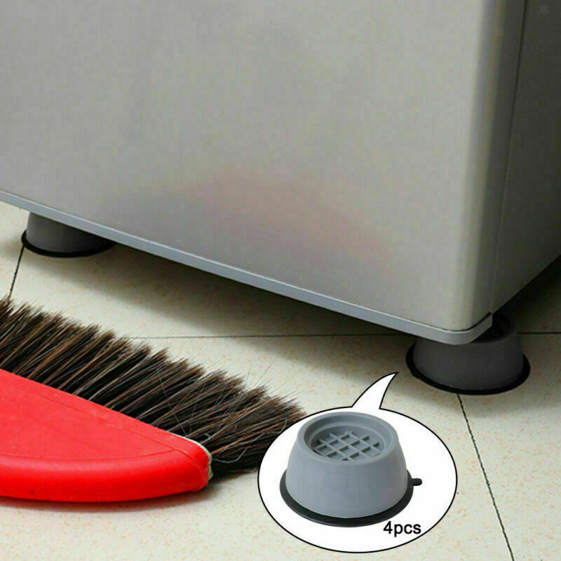 4x Anti Vibration Washer Feet Pad Washing Machine Non Slip Isolation Pads