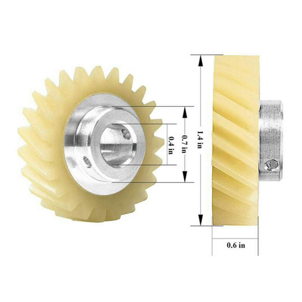 W10112253 Worm Drive Spare Part Gear for   Mixers 4161531 4169830