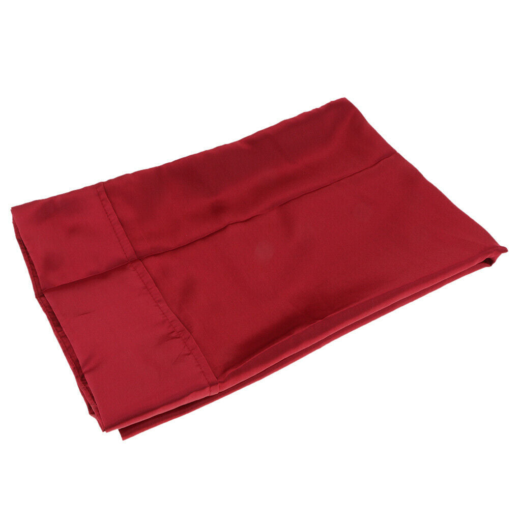Faux Silk Satin Pillowcase 50*76cm Red