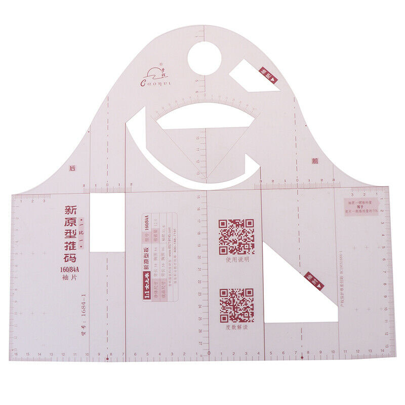 1:1 Fashion Design Ruler Teching Apparel Drawing Templete Garment PrototyperBDA