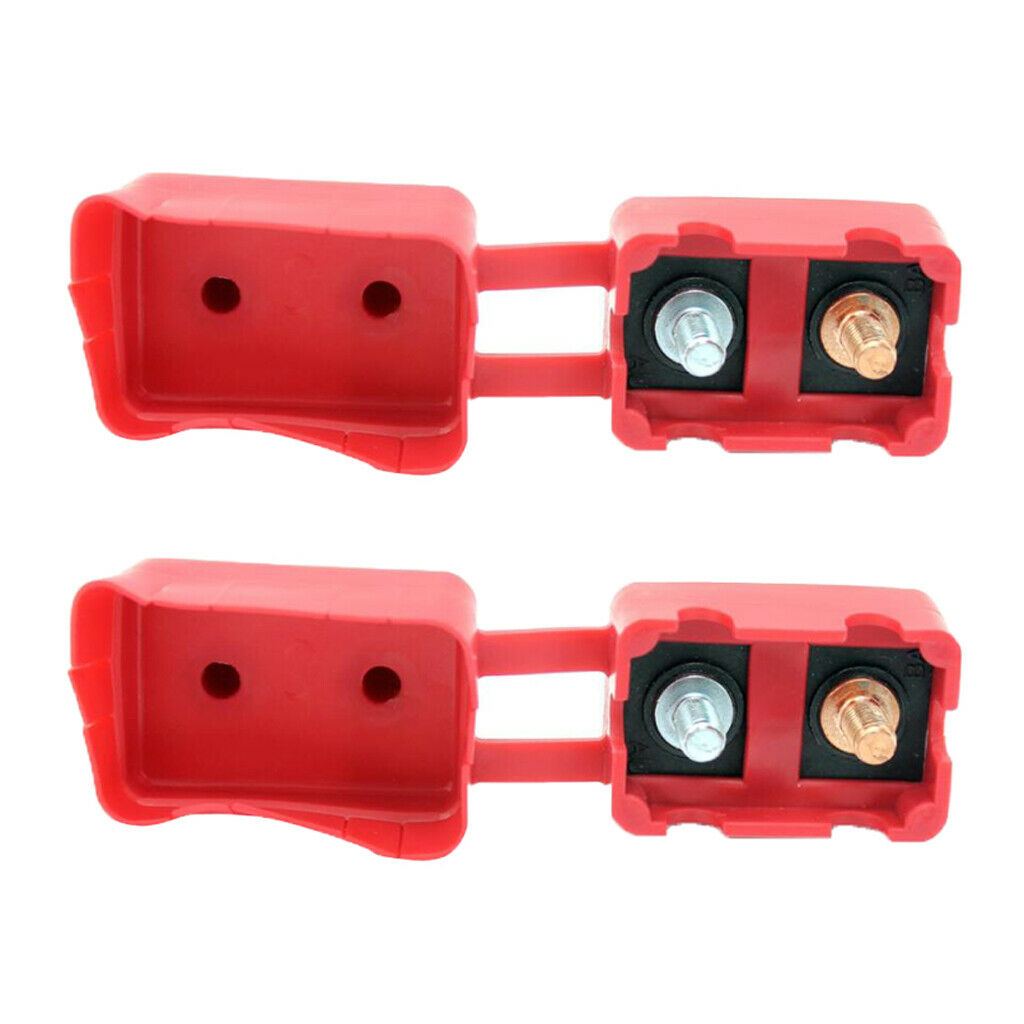 1Pair 12V-24 VAuto Boat Audio Circuit Breaker Manual Reset Fuse Holder 50A