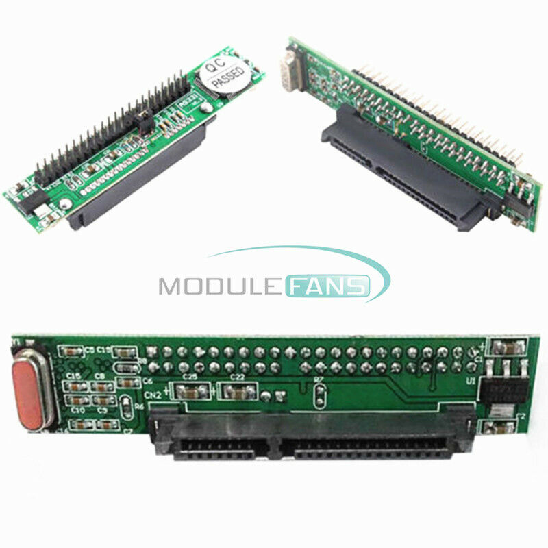 2PCS 2.5" IDE Hard Drive Laptop Female to 44Pin Male HDD SATA Adapter Converter
