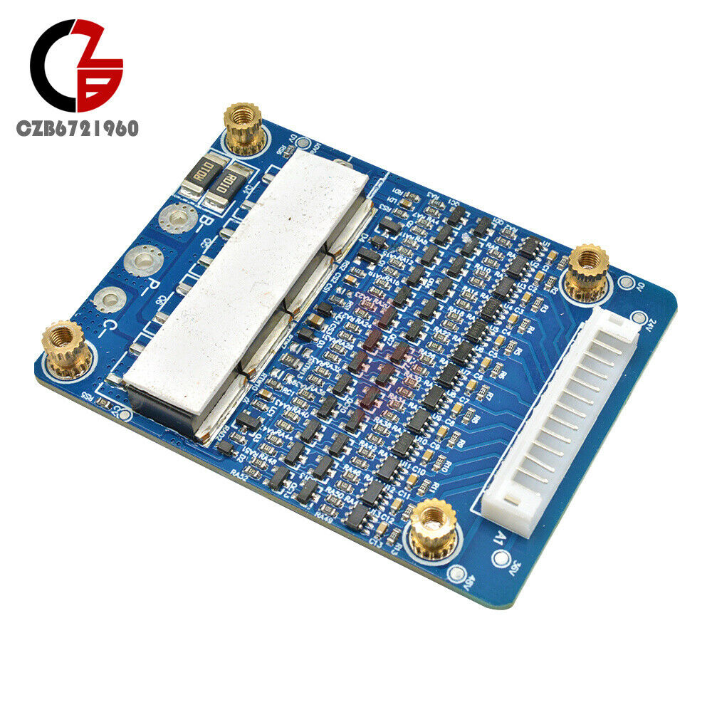 48V 13S 18650 Lithium Li-ion Cell Battery Protection BMS PCB Balance Board 20A