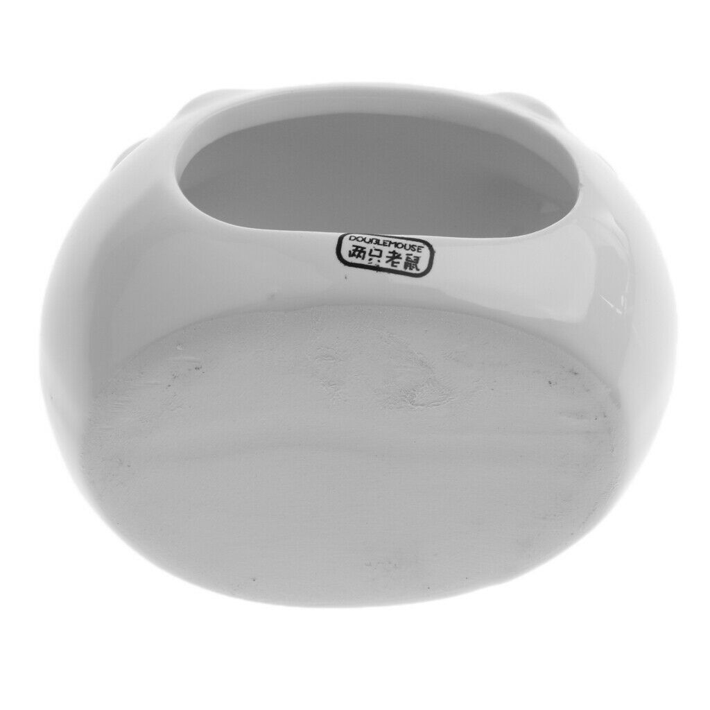 2 Pcs Ceramic Hamster Bedding Hideout Nest, Chinchilla Cage Accessories, Hamster