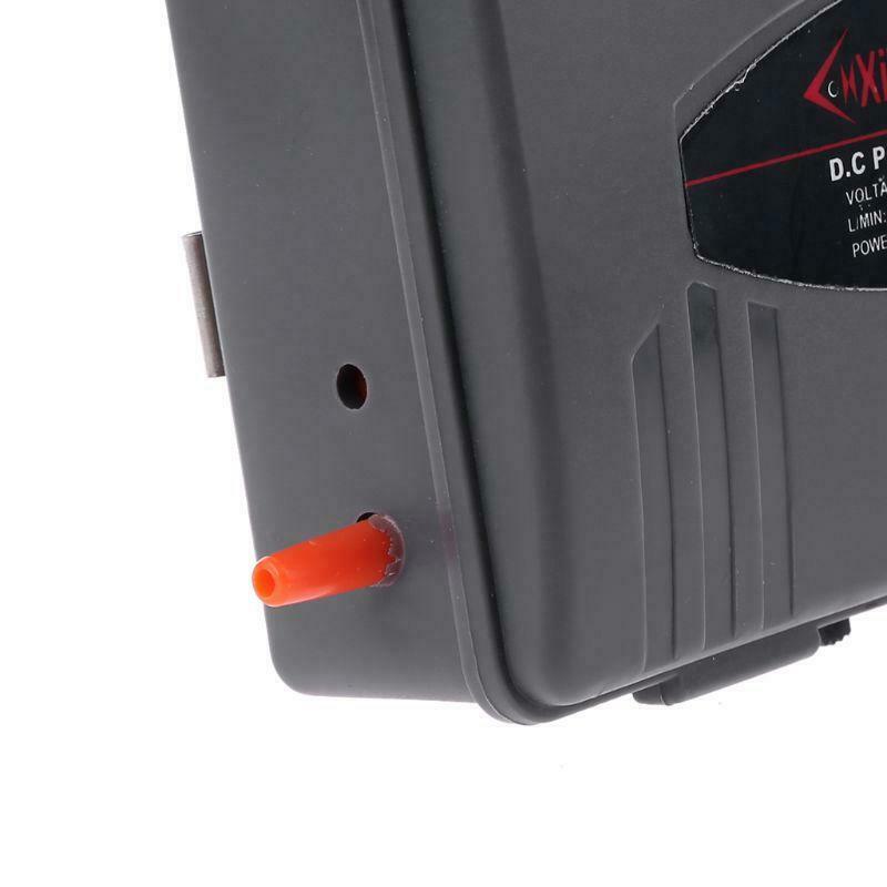 Aquarium Battery Operated Fish Tank Air Pump Aerator Oxygen With Air Stone 5W