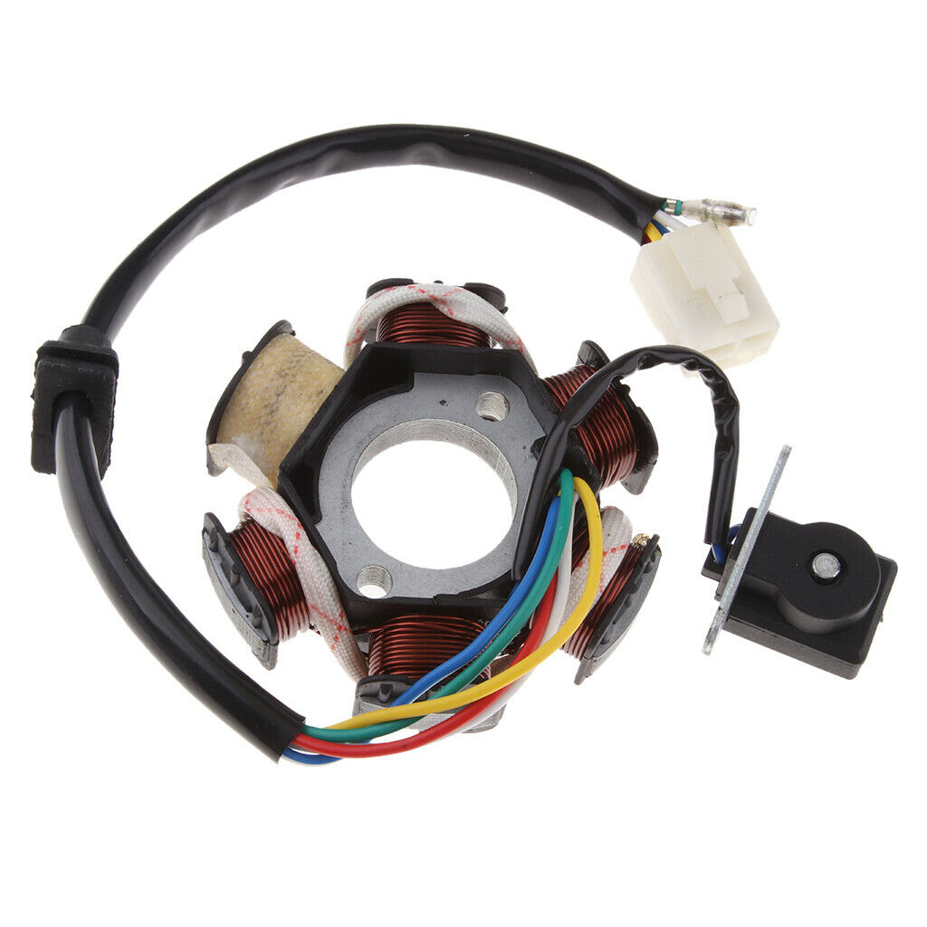 Magneto Coil Stator for 4 stroke 110cc bikes 125cc Engines ATV Quad Buggy