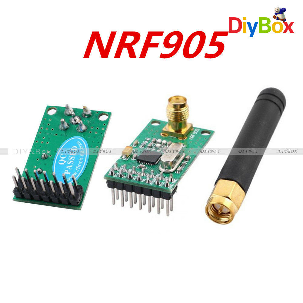 NRF905 PTR8000+ Wireless Transceiver Module Transmission+Antenna 433MHz NF905SE