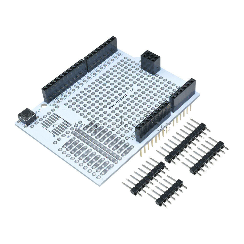 DIY Prototype PCB Protoshield for Arduino UNO R3 Mega 1280 2560 328 Shield Board
