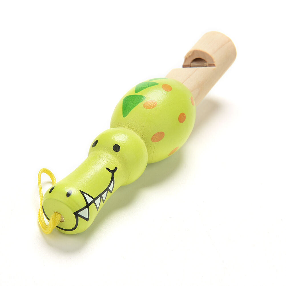 Animal Whistle Music Enlightenment Baby Children Educational Wood Kids To.l8