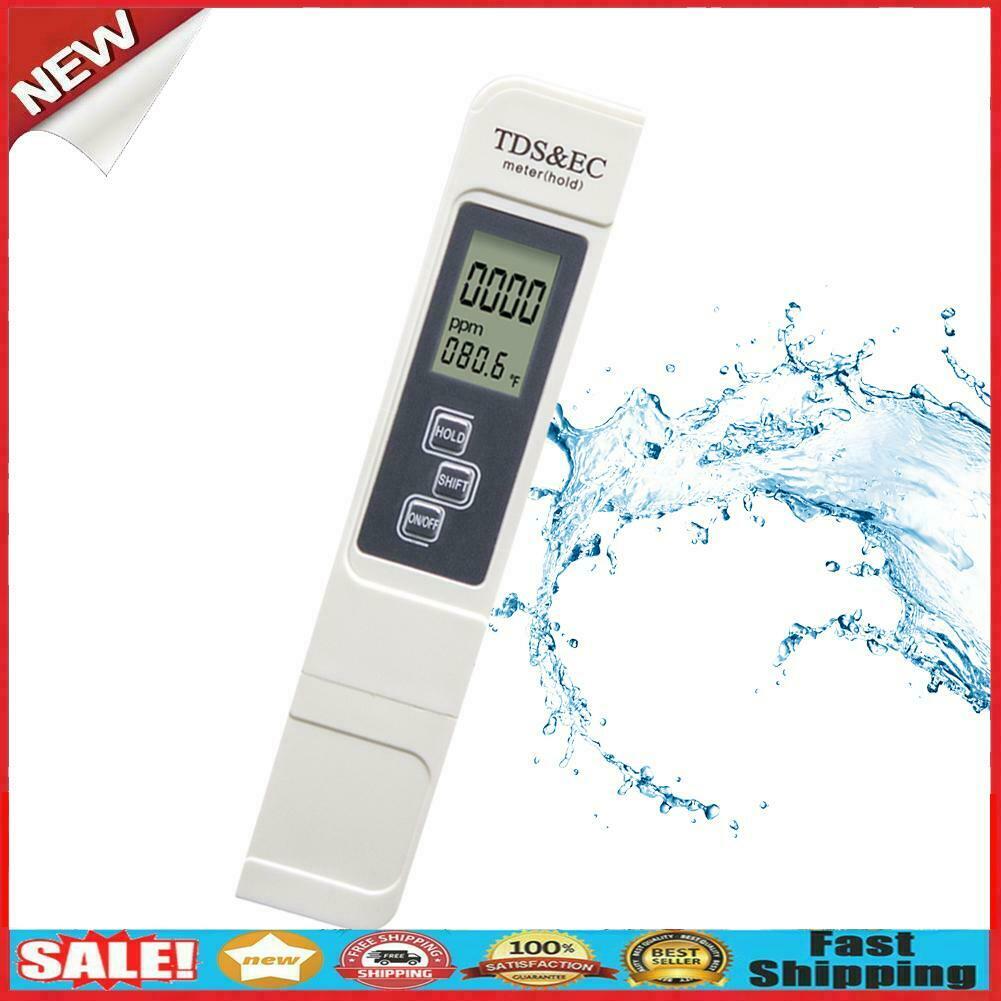 Digital TDS Water Quality Test Pen Aquarium Pool Hardness Purity Tester @