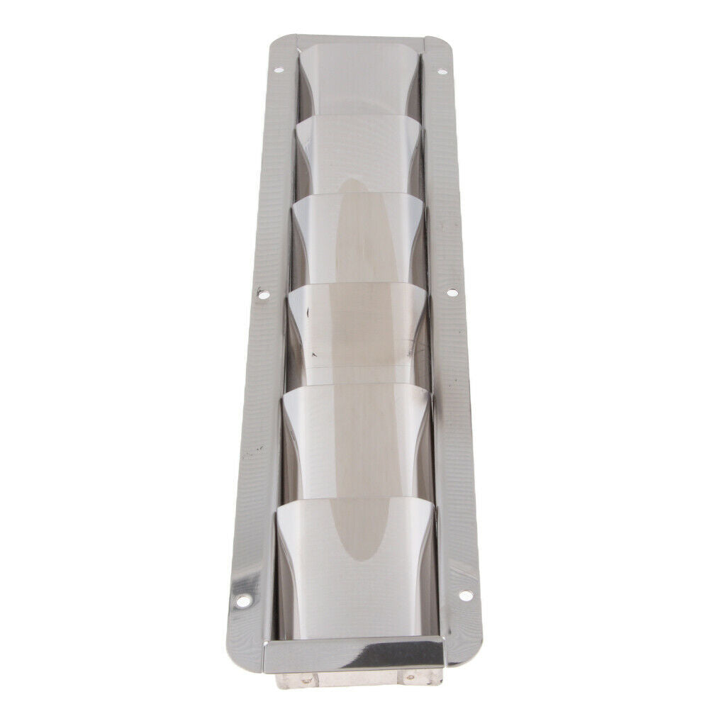 Stainless Steel Louver Vent 6 Slots Ventilation - Marine/Yacht/Boat Hardware