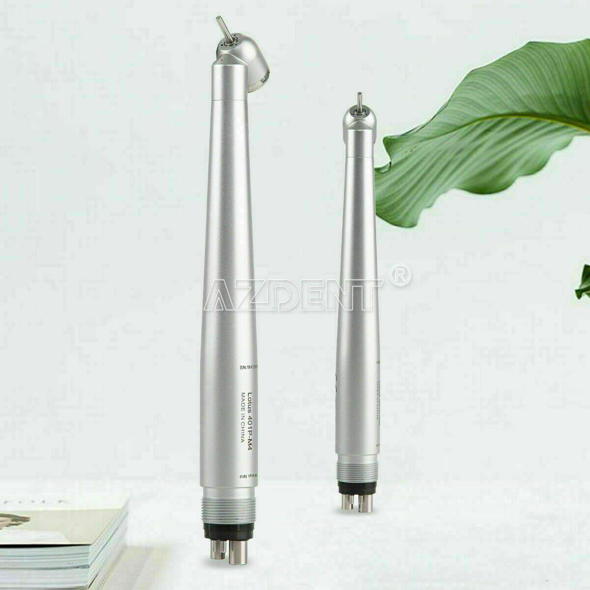 Dental 45°High Speed Handpiece 135℃ Autoclavable Single Way Spray Push Button 4H